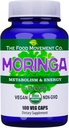 Matrörelsen CO. Moringa - Certified Organic Superfood, Whole Body Wellness, Natural Energy Support, stöder hälsosam metabolism - 100 Vegan kapslar