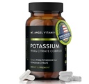 Mt Angel Vitamins - Kalium Supplement, 99 MG Kaliumcitratkomplex, 60 kapslar