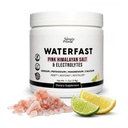 WATERFAST Keto Electrolyte Powder för fasta och hydrering - Lemon Lime Flavor | Rosa Himalayan Salt (Sodium), Kalium, Magnesium, Kalcium | Sugar Free, Gluten Free, Soy Free