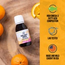 På Target Living Kids Daily Omega- Fruitylicious Flavor 3.33 oz. | Naturligtvis upptar vitaminer A & D | Monk Fruit & Orange smak | Premium Line fångad Cod Liver Oil
