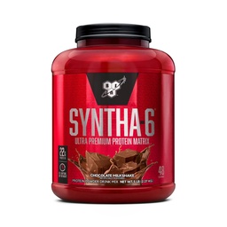 BSN SYNTHA-6 Whey Protein Powder med Micellar Casein, Milk Protein Isolate, Chocolate Milkshake, 48 portioner (Packaging May Vary)