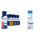 Säkerställ Liquid Clear Nutrition Drink, 0g fett, 8g protein, Blueberry Pomegranate & Ensure Pre-Surgery, Clear Carbohydrate Drink, Strawberry, 10 Fl Oz (Pack of 4)