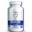 Iron Repair Simply Natural Iron Supplement, Best Absorption & Gentle on Stomach, Monash Low FODMAP, Raise Hemoglobin & Ferritin Iron Pills for Women, Men, Teens, & Pregnancy 90 Bovine Gelatin Capsules