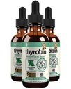Thyrobin - Avancerad Thyroid Support Supplement - Liquid Delivery för bättre Absorption - Jod, Stinging Nettle, Kelp, Astragalus, Ashwagandha & More!
