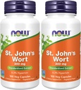 NU Supplements, St John's Wort (Hypericum perforatum) 300 mg, Standardized Extract, 100 Veg Capsules (Pack of 2)