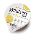 Medtrition Gelatein Plus Lemon: 20 Grams av protein. Perfekt för Clear Liquid Diets, sväljer svårigheter, dialys och onkologi. Bra pre eller Post-Workout Snack. (36 Pack)