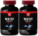 Bloating Relief och Belly Reduction - Water Away Diuretic Pills - Natural Detox Pills - Vattenpiller för svullna ben och fötter - Naturlig diuretika för vattenretention - Diuretic Pills - 2B 120Capsules