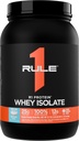 Regel 1 R1 Protein Whey Isolate - Med 25g Protein & 6g BCAA exklusivt från Isolated & Hydrolyserade källor för träningsåterhämtning (2 pund *, födelsedagstårta)
