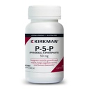 Kirkman - P-5-P (Pyridoxal 5-fosfat, vitamin B-6 Metabolit) 50 mg - Hypoallergen 100 Count