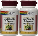 Saw Palmetto och Pygeum One Daily 30 Softgel (Pack of 2) Solaray