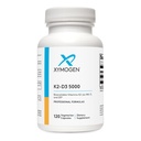 XYMOGEN K2-D3 5000 - Vitamin D3 K2 - Biotillgänglig vitamin D 5000 IE (Cholecalciferol) med MK-7 - Hjärta, Arterial, Bone Health + Immune Support Supplement (120 kapslar)