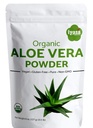 Organisk Aloe Vera Powder, Aloe Barbadensis för kylansikte och hårmask, naturlig fuktighetsgivare, EN Resealbale Pack av 8 oz / 223 Gram