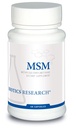 Biotics Research MSM Potent Sulfur Supplement, Collagen Production, Healthy Hair, Skin & Nails, Muscle and Joint Comfort. 60 Capsules