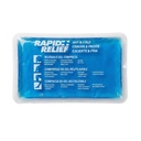 Rapid Relief Reusable Hot & Cold Gel Compress med Contour-Gel 5 1/4x9-tums Medium Cold Compress Blue Gel Ice Pack för skador
