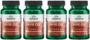 Swanson EFAs-Krill Oil - Maximal styrka - 1 g, 30 Softgels (4 Pack)