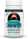 Source Naturals Coenzyme Q10, Antioxidant Support* for Energy Production, Heart Function Support, Antioxidant Protection and Healthy Gums, 200 mg - 30 Vegetarian Capsules
