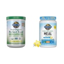 Garden of Life Super Greens Powder Smoothie & Mix, Probiotics & Digestive Enzymes för Digestive Health & Vegan Protein Powder - Raw Organic Meal Replacement Shakes - Vanilla - Pea Protein