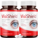 (2 Pack) Visishield Advanced Vision Formula for Eyes Supplement Pills Vitamins (120 kapslar)