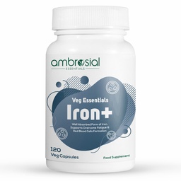 Ambrosial Iron + 25mg Pack med 1-120 kapslar