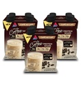 Atkins Café au Lait Iced Coffee smaksatt Protein Shake, High Protein Shake, Low Sugar, Low Carb och Low Sugar, Keto Friendly, Gluten Free, 12 Count