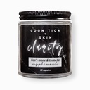 Lion's Mane & Tremella Mushroom Men's Skin Care Acne Supplement: Cognition + Skin CLARITY - Heal your Skin from WITHIN! (Vegan)