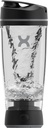 Promixx Original Shaker Bottle - batteridriven för Smooth Protein Shakes - BPA Free, 20oz Cup (Black)