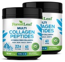 Collagen Peptides Powder Unflavored - Hydrolyzed Collagen Protein Powder Type 1, 2 & 3 - Grass Fed Keto Collagen Powder for Women & Men - Vital Hair, Skin, Nails, Joints, Recovery, 11g Per Serving