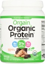 Orgain Organic Vegan Protein Powder, Chocolate Peanut Butter - 21g of Plant Based Protein, Low Net Carbs, Non Dairy, Gluten Free, Lactose Free, No Sugar Added, Soy Free, Kosher, 1.02 Pound