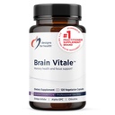 Designs for Health Brain Vitale med Cognizin Citicoline - "Nootropic" tillskott för att hjälpa till att stödja kognition, humör + minne med GPC Choline, Ginkgo + Acetyl L Carnitine HCL (120 kapslar)