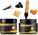 shilajit Resin för män - Maximal Potency Natural Organic Shilajit Resin i 85+ Trace Minerals, Gold Grade Himalayan Pure Shiljait för energi, Immune Support, 50 Grams Pack av 2 (6 Månader Leverans)