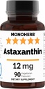Astaxantin 12 mg - 90 Veg kapslar