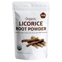 Iyasa Holistics Organic Licorice Root Powder, Mulethi,Glycyrrhiza glabra,8 oz,227 gm,Natural Expectorant,Candy Flavoring Agent, Superfood