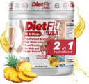 DIETFIT | Pre-Workout och Diuretic 300 Grams | Hydroboost 2-i-1 | Pre-Workout & Diuretic | Intense Energy | Pineapple smak | 30 portioner | Fitness Supplements