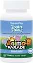 NaturesPlus Animal Parade Tooth Fairy Children's Chewables - Natural Vanilla Flavor - 90 Animal-Shaped Tablets, Pack of 2 - Dental Health Supplement - Vegetarian, Gluten Free - 90 Total Servings