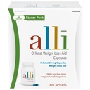 alli Diet Weight Loss Supplement Pills, Orlistat 60mg Capsules Starter Pack, Icke receptbelagd viktminskning stöd, 60 räkning (Pack av 1)