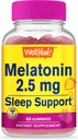 WellYeah 2.5mg Melatonin Gummies - 60 greve