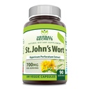 Herbal Secrets St John's Wort 700 Mg | Vegetariska kapslar Supplement | Non-GMO | Gluten-Free | Made in USA (1 Pack | 180 greve)