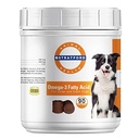 Stratford Pharmaceuticals EZ Chew Omega 3 Fatty Acid Soft Chew Max Strength - Dog Omega 3 Supplement - Soft Chew Treats med fiskolja för hundar - Stora och Giant Dogs - 90 Soft Chews
