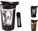 Electric Protein Shaker Bottle, Portable Mixer Cup, USB C Rechargeable, BPA-Free Tritan, 450ml/16oz, 500mAh, för Smooth Shakes