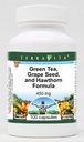Högt blodtryck stöd - Grönt te, druvfrö och Hawthorn - 450 mg (100 kapslar, ZIN: 517080)