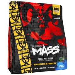 Mutant Mass | Vikt Mass Gainer Proteinpulver - hög kaloriproteinpulver för muskelmassa - Vanilla Ice Cream - 5 pund