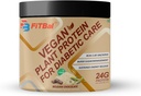 Belgisk choklad Vegan växtproteinpulver för diabetesvård 250 Gram (7 portioner) Servering Quantity-33G 24G Protein Per Servering, Glutamin - 3,32 Gm