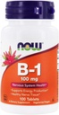 Nu Foods Vitamin B-1 (Thiamine), 100 tabletter / 100mg (Pack of 2)