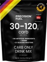 Precision bränsle PF Carb bara dricka Mix - Högt kolhydratpulver för energi, Vegan, 120 g kolhydrater per liter - Mild Citrus smak (1-pack)