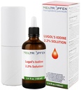 2.2% Lugols jodlösning 3.4 Fl Oz | läkemedelsbaserade ingredienser | Lugols lösning tillverkad med jod och kaliumjodid. Heiltropfen®