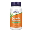 NOW Foods Supplements, Female BalanceTM med Wild Yam, Vitex, Dong Quai, GLA, Vitamin B-6 och Folate, 90 kapslar