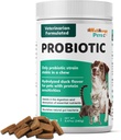 Wellnergy Daily Probiotic & Prebiotics Soft Chew for Dogs & Cats - Digestive Support for Diarrhea, Constipation, Upset Stomach, Indigestion & Gas - Helps Digestion, Allergy Skin & Immune Health 160ct