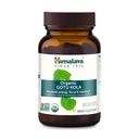 Himalaya Organic Gotu Kola, 45 Day Supply - Herbal Nootropic Supplement med adaptogener för energi, fokus, minne och lugnande avkoppling - Vegan, icke-GMO, Glutenfri, 650 mg, 90 Caplets