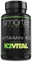 Smarter Vitamin K2 MK7 100mcg, tillverkad med K2VITAL och Kale, 60 Liquid Softgels