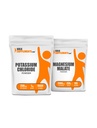 Potassium Chloride 1kg + Magnesium Malate 250g Bundle